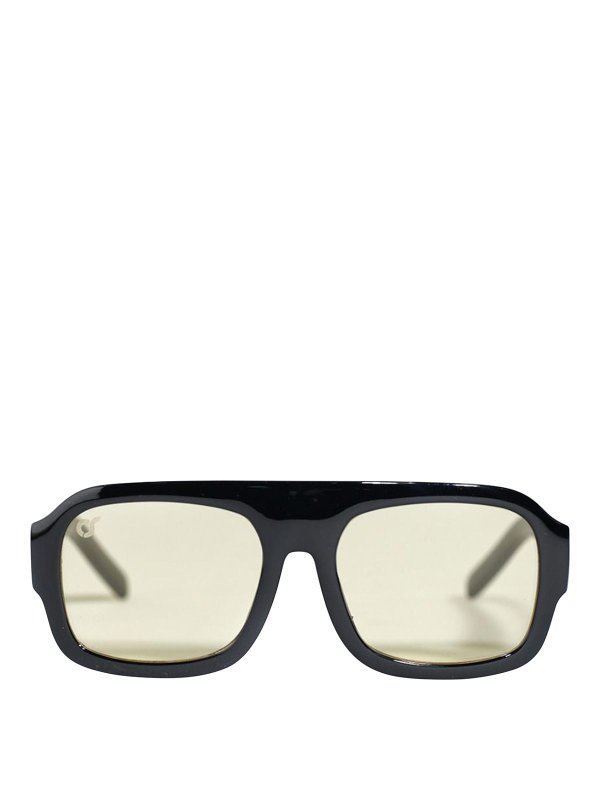OS SUNGLASSES: 眼鏡 - 眼鏡 - イエロー