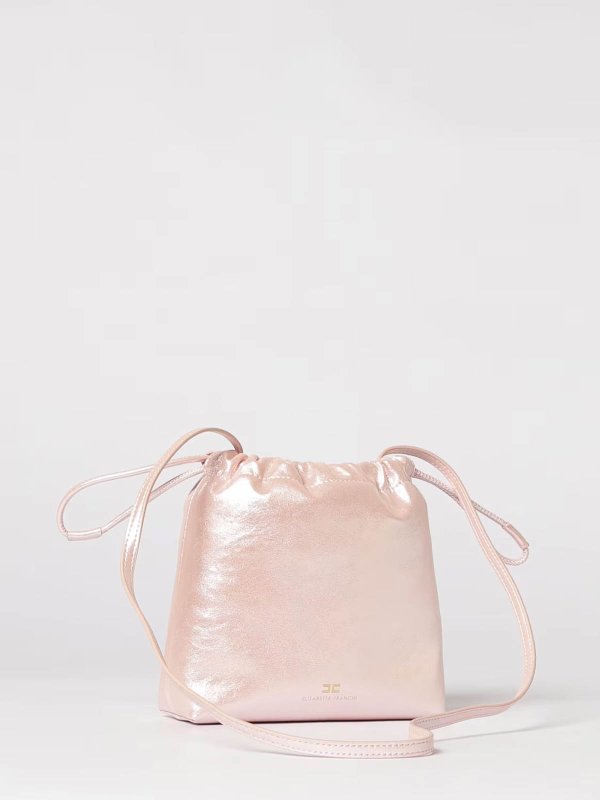 ELISABETTA FRANCHI: バケットバッグ online - バケットバッグ - ヌードカラー