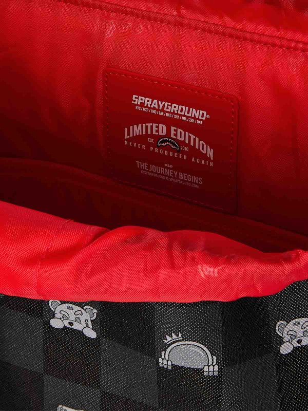 バックパック - 黒 shop online: SPRAYGROUND