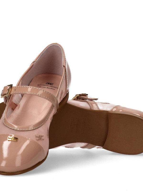 The Best Shops ELISABETTA FRANCHI: フラットシューズ - フラットシューズ - ベージュ