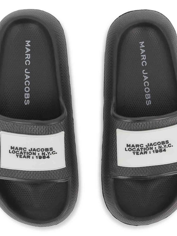 MARC JACOBS: sandali online - Ciabatta Con Logo