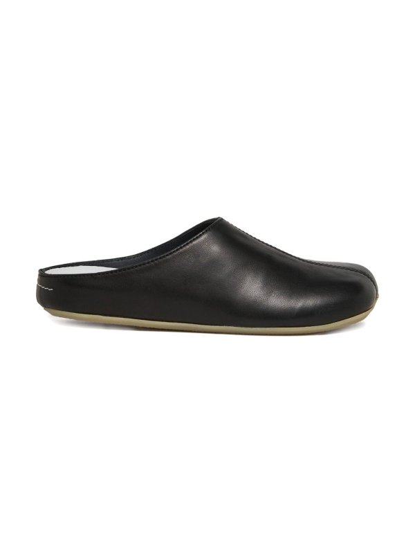 The Best Shops MM6 MAISON MARGIELA: ミュール - ミュール - 黒