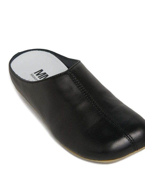 ミュール - 黒 shop online: MM6 MAISON MARGIELA