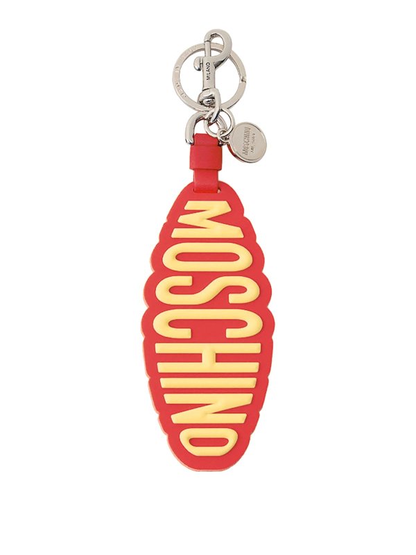 MOSCHINO: キーホルダー - キーホルダー - オレンジ