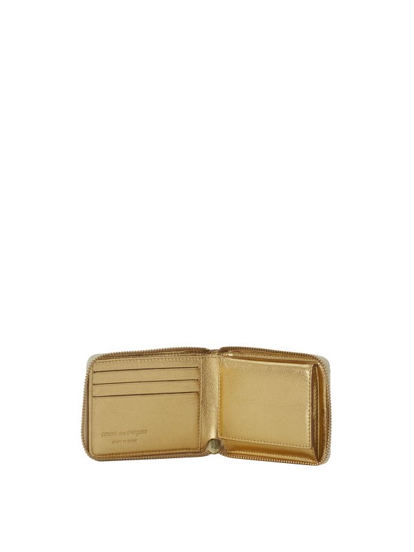 Portefeuilles - Or shop online: COMME DES GARCONS