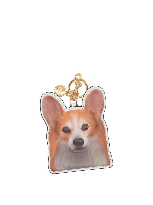 MOSCHINO: key holders - Dog Keychain