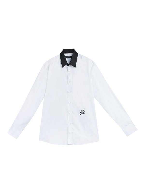 KARL LAGERFELD: Camisas - Camisa - Blanco