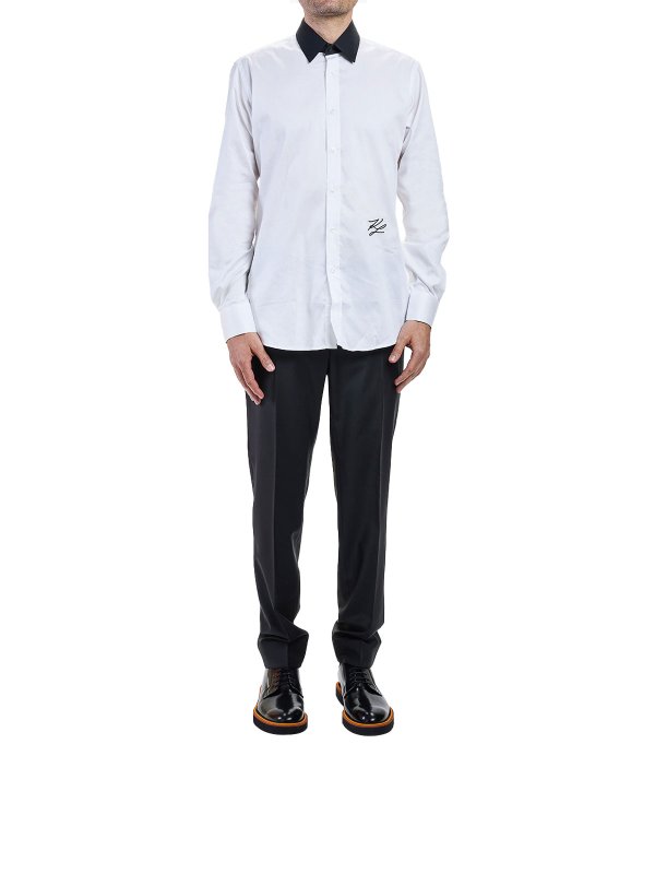 KARL LAGERFELD: Camisas online - Camisa - Blanco