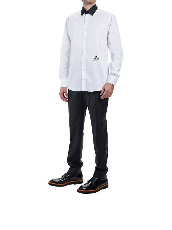 The Best Shops KARL LAGERFELD: Camisas - Camisa - Blanco