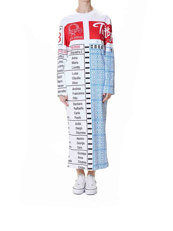 MOSCHINO: abiti al ginocchio online - Abito Schedina