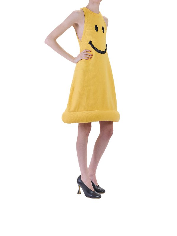 MOSCHINO buy online Robe Courte - Jaune