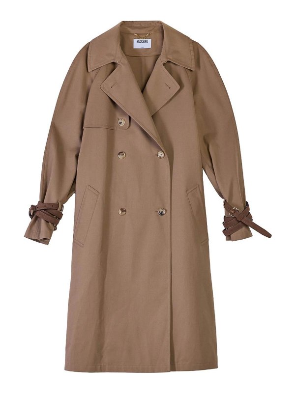 MOSCHINO: cappotti trench - Legami impermeabile