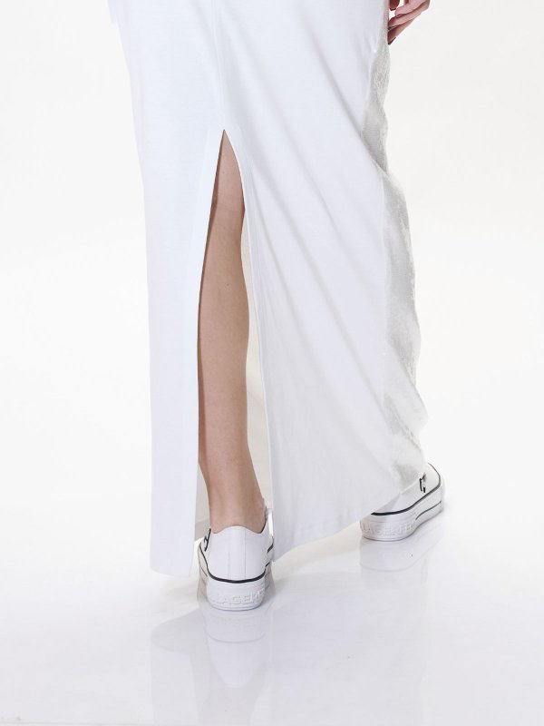 MOSCHINO buy online Midirock - Weiß