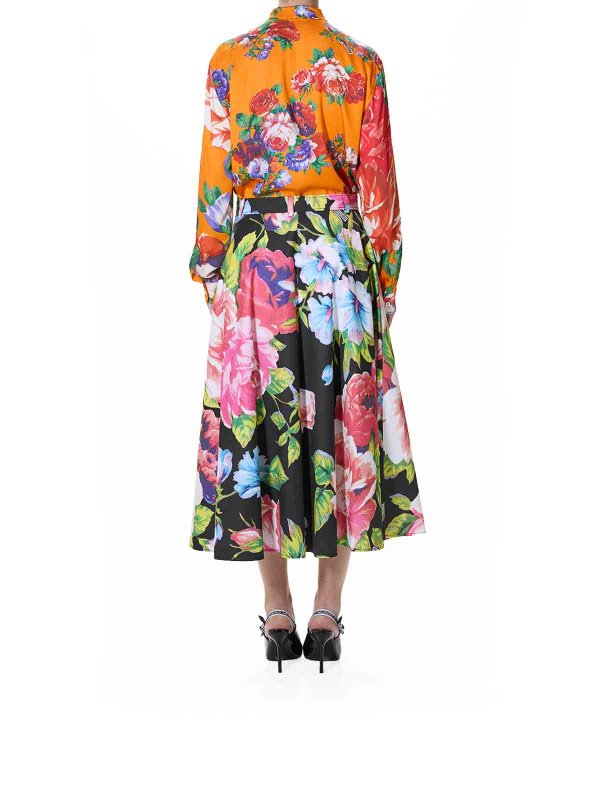 The Best Shops MOSCHINO: gonne al ginocchio  e longuette - Le rose andranno