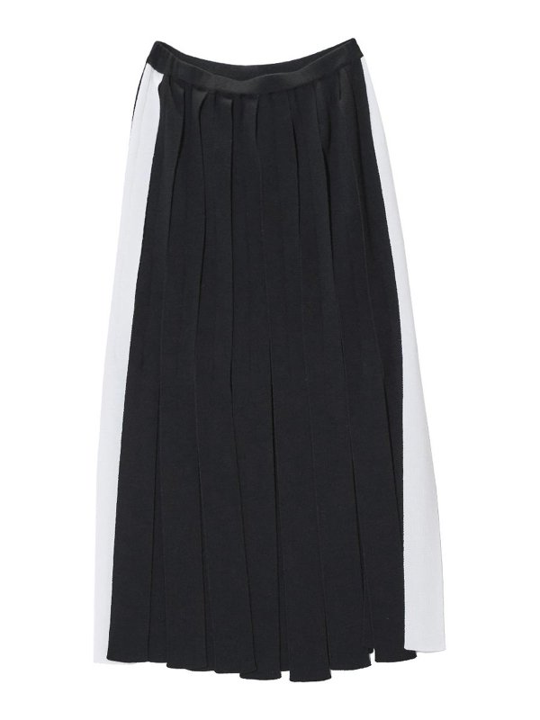 MOSCHINO: Jupes midi et au genou - Jupe Midi - Noir