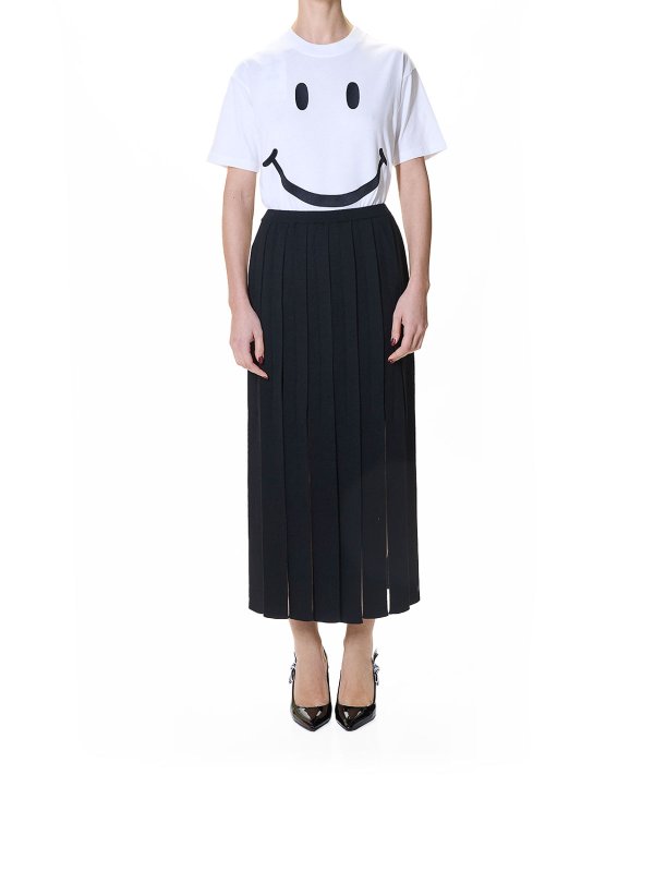 MOSCHINO: Jupes midi et au genou online - Jupe Midi - Noir