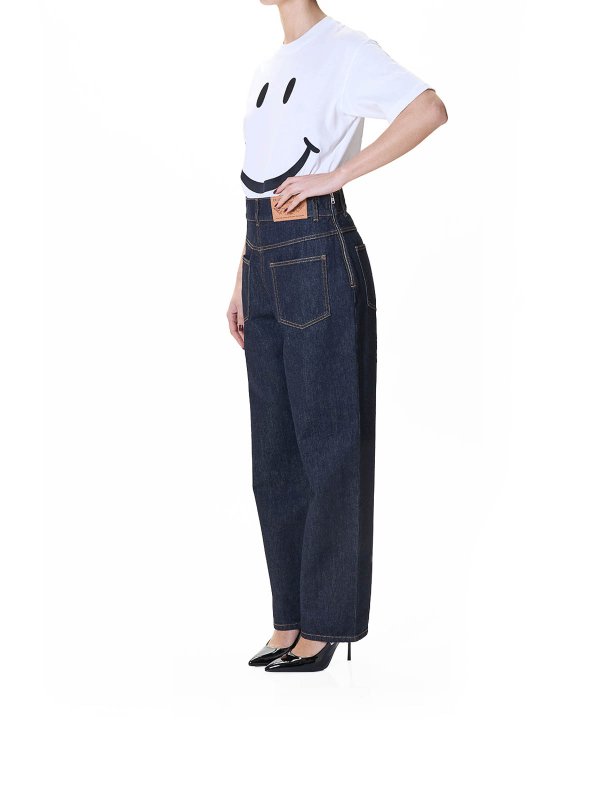 The Best Shops MOSCHINO: straight leg jeans - Back To Back Jeans