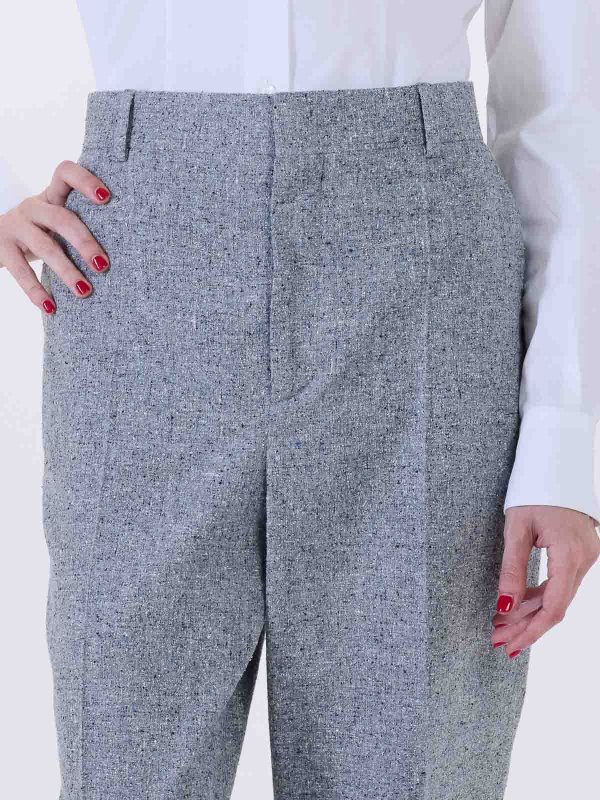 The Best Shops MOSCHINO: Formale Hose - Grau