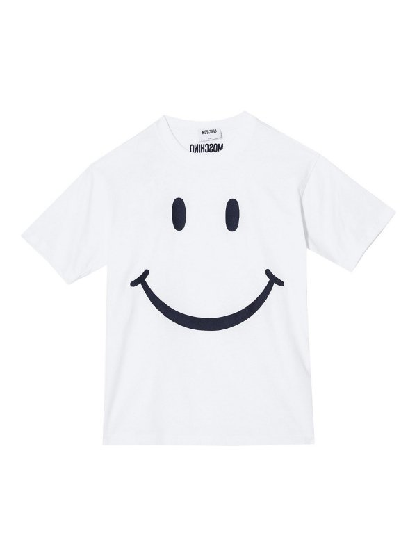 MOSCHINO: Tシャツ - Tシャツ - 白