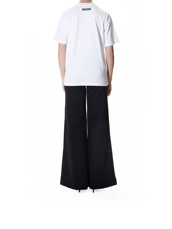 Tシャツ - 白 shop online: MOSCHINO