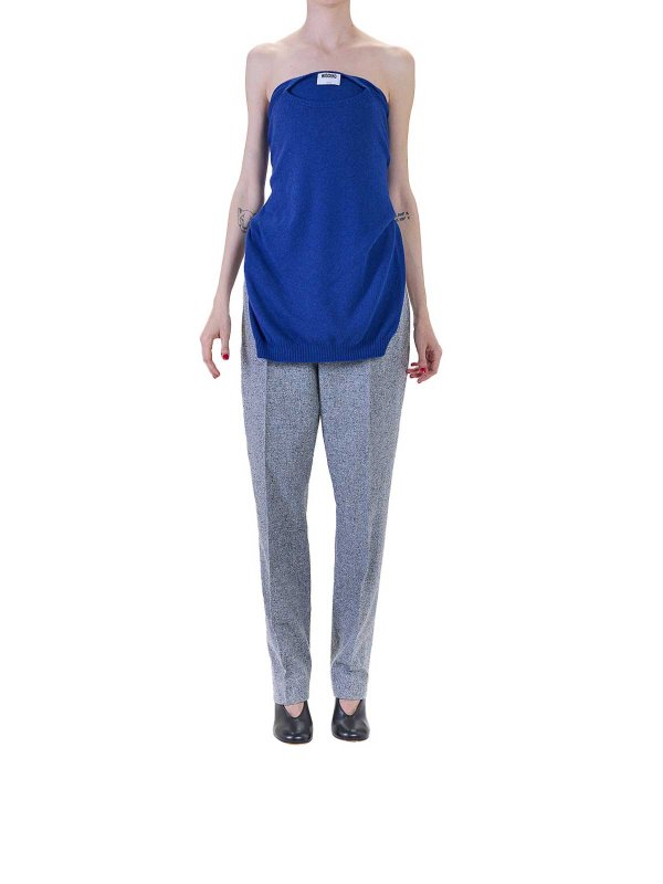 MOSCHINO: Tops & Débardeurs online - Top - Bleu