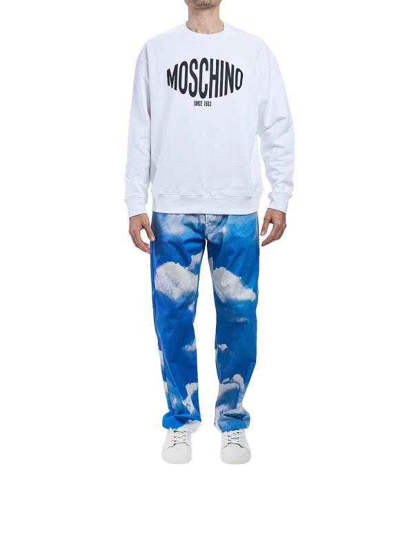 MOSCHINO: スウェット＆セーター online - スウェットシャツ/セーター - 白