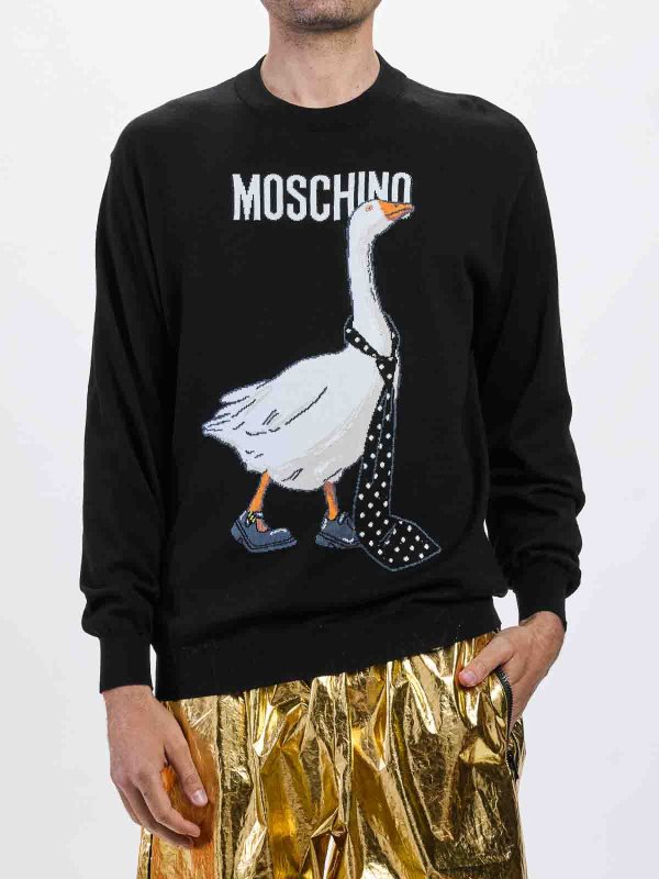 MOSCHINO buy online Goose sweater