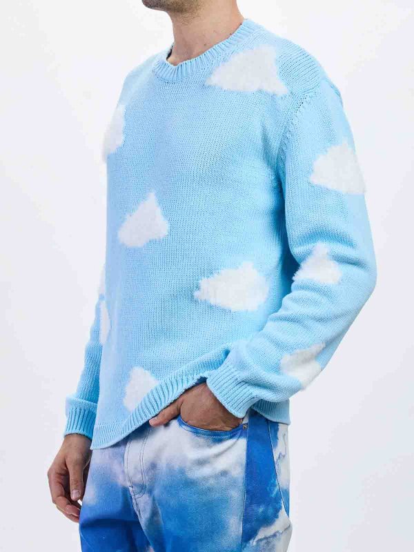 The Best Shops MOSCHINO: Hemd - Hellblau
