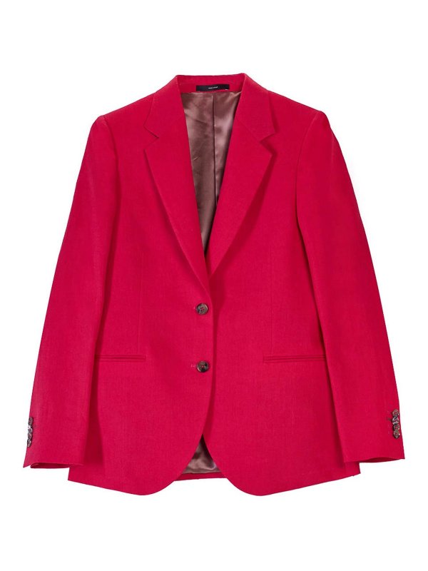 PAUL SMITH: Vestes de costume - Blazer - Rouge