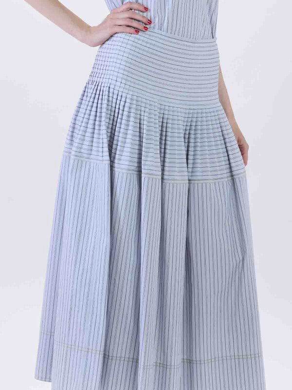 PAUL SMITH buy online Jupe Midi - Bleu Clair