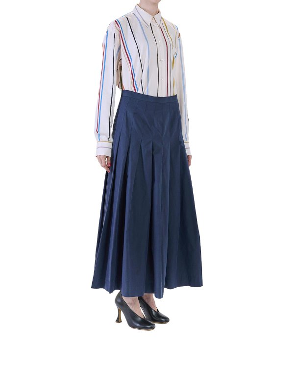 The Best Shops PAUL SMITH: Jupes midi et au genou - Jupe Midi - Bleu