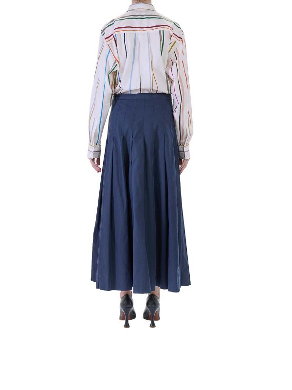 Jupe Midi - Bleu shop online: PAUL SMITH