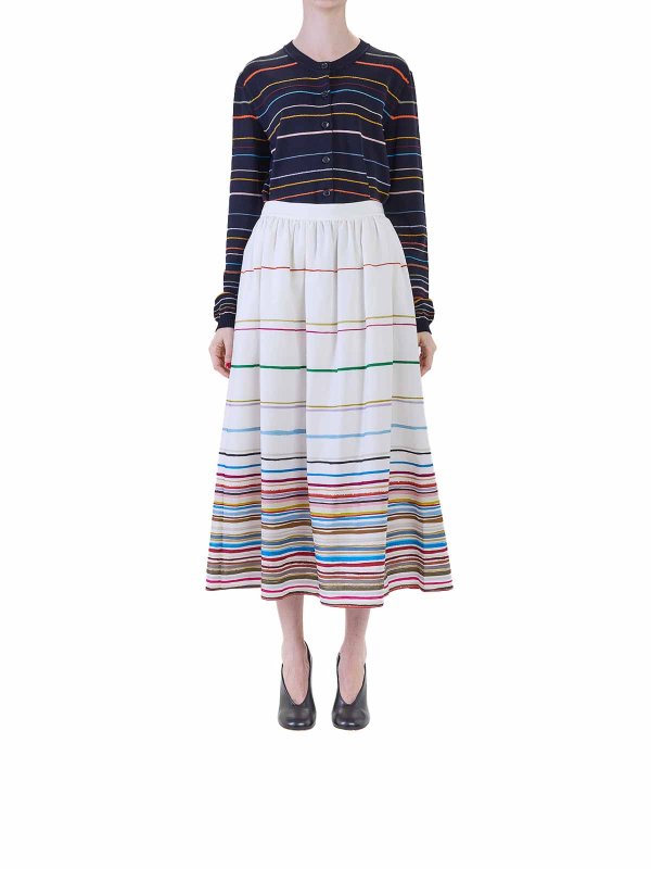 PAUL SMITH: Faldas media pierna y semilargas online - Falda Semilarga - Multicolor