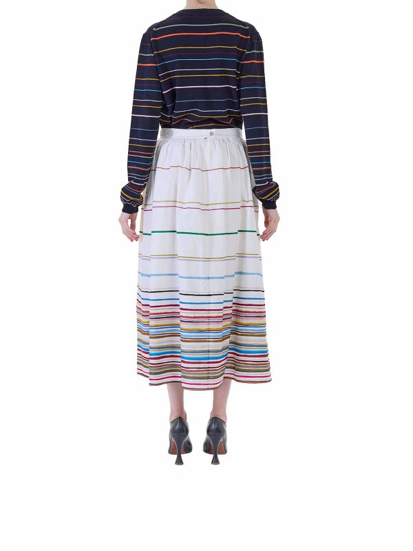 Falda Semilarga - Multicolor shop online: PAUL SMITH