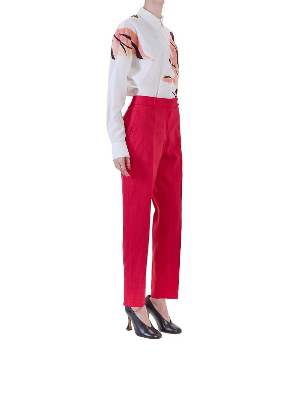 The Best Shops PAUL SMITH: Pantaloni sartoriali - Pantalone Pinces Lino