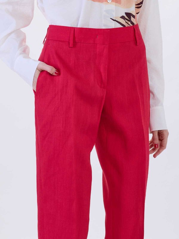PAUL SMITH buy online Pantalone Pinces Lino