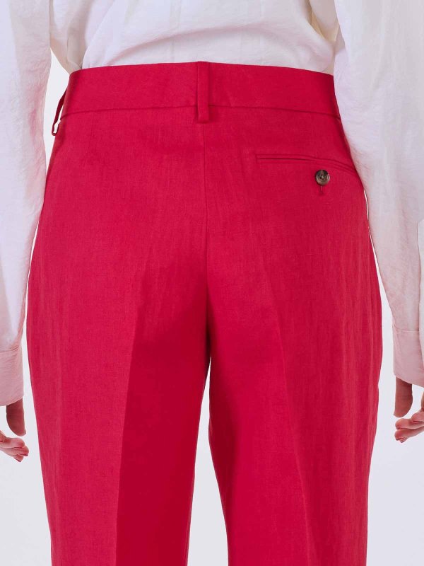 The Best Shops PAUL SMITH: Pantalone Pinces Lino