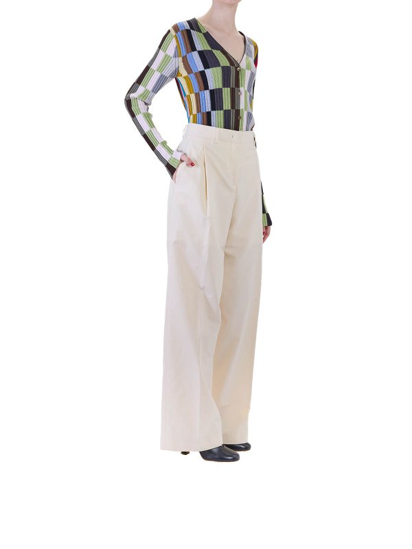 The Best Shops PAUL SMITH: casual trousers - Wide Pants