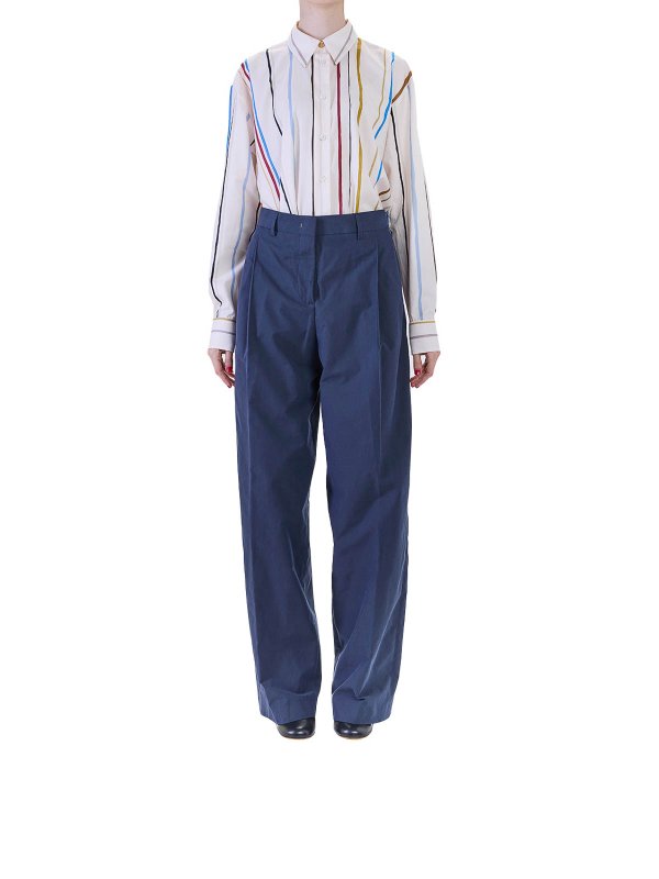 PAUL SMITH: カジュアルトラウザー online - カジュアルパンツ - ブルー