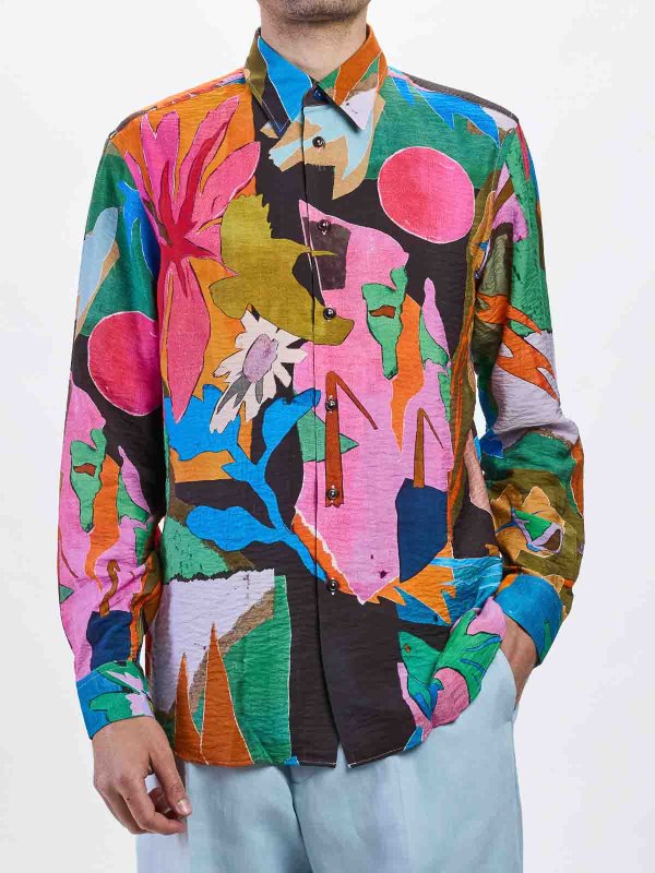 The Best Shops PAUL SMITH: Camicia Sfilata River Collage