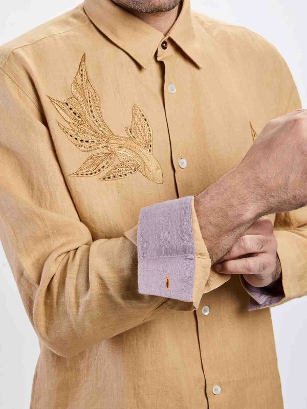The Best Shops PAUL SMITH: Camisa - Camel