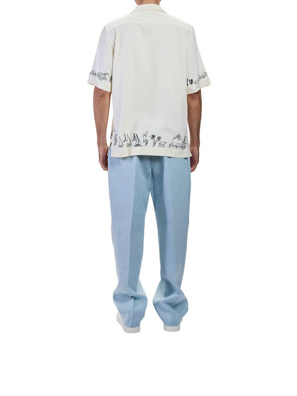 Hemd - Creme shop online: PAUL SMITH