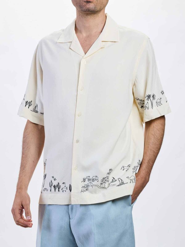 PAUL SMITH buy online Hemd - Creme
