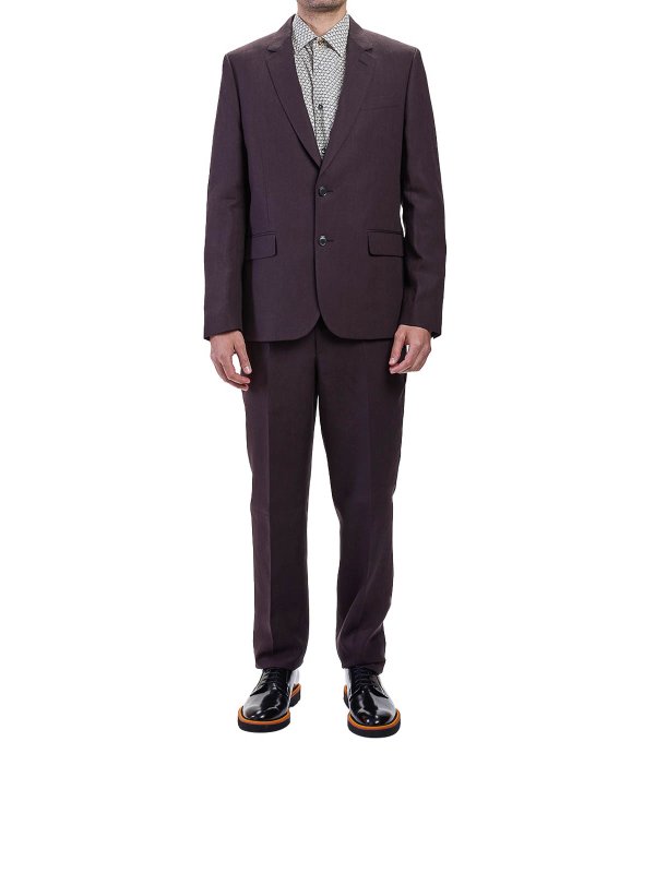 Paul Smith フォーマルスーツ - ダークパープル|M1R1457V0142754