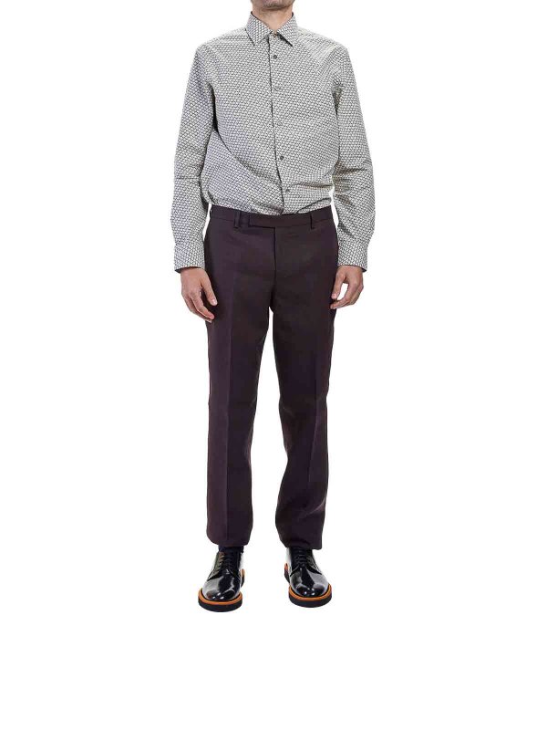ポールスミス ヴィンテージ 希少パープル スーツ M 2タック 3B Paul Smith フォーマルスーツ - ダークパープル|M1R1457V0142754