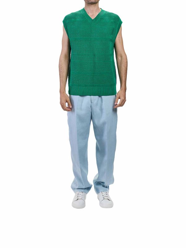 PAUL SMITH: Gilets online - Gilet - Vert