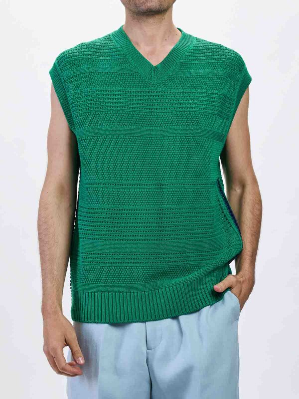 The Best Shops PAUL SMITH: Gilet - Vert