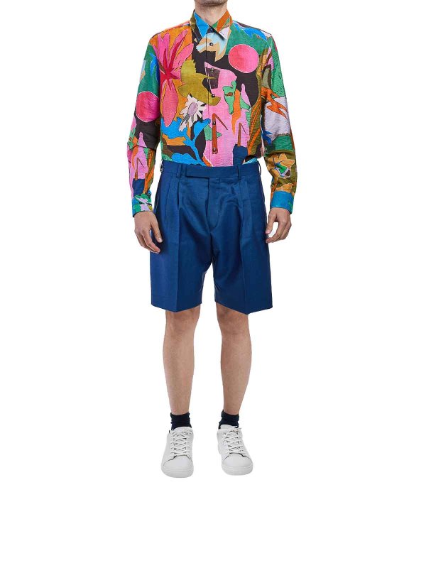 PAUL SMITH: Shorts online - Short - Bleu