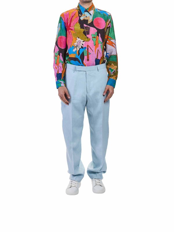 PAUL SMITH: Casual Hosen online - Casual Hose - Hellblau
