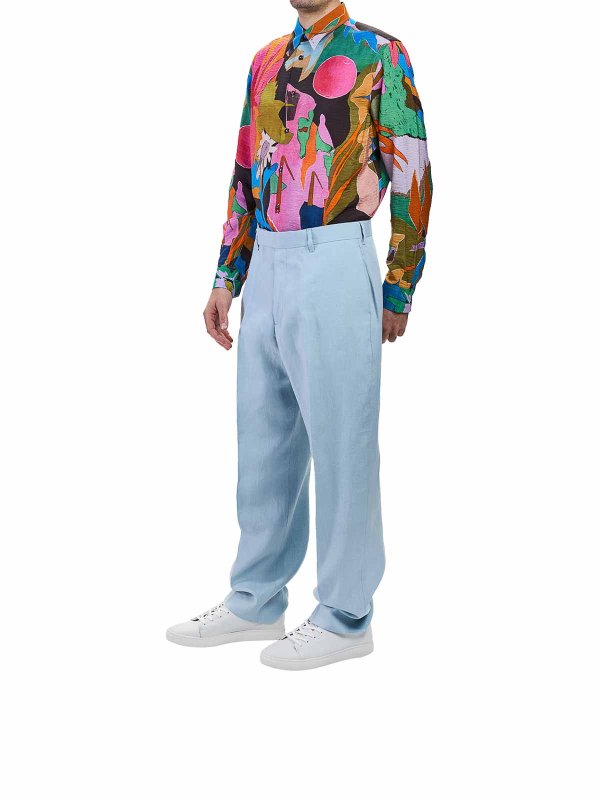The Best Shops PAUL SMITH: Casual Hosen - Casual Hose - Hellblau